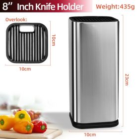 Drainable Knife Chopping Board Holder Size Chopper Holder (Option: 8inchknifeholder) Drainable Knife Chopping Board Holder Size Chopper Holder (Option: 8inchknifeholder)
