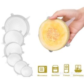 6-piece stretch siliconecover (Option: White-1 set) 6-piece stretch siliconecover (Option: White-1 set)